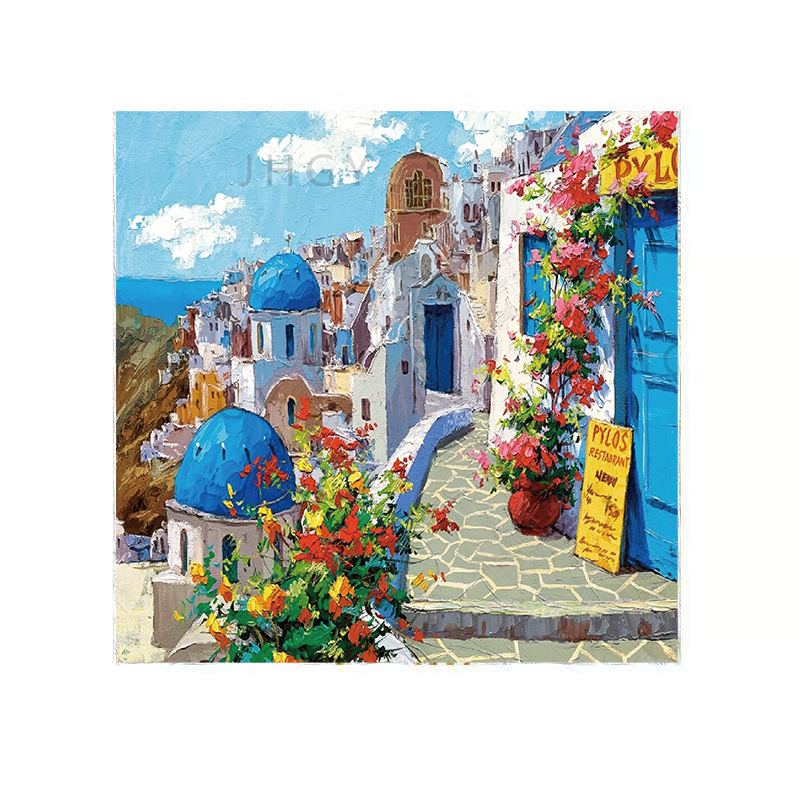 Wall Art paintings DIY Oil Painting Paint By Number & Colorful Scenery Canvas Painting By Numbers For Home Decoration