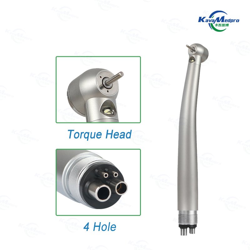 Manufacturer Direct Sale Dental Air Turbine Stainless Steel High Speed LED Dental Handpiece