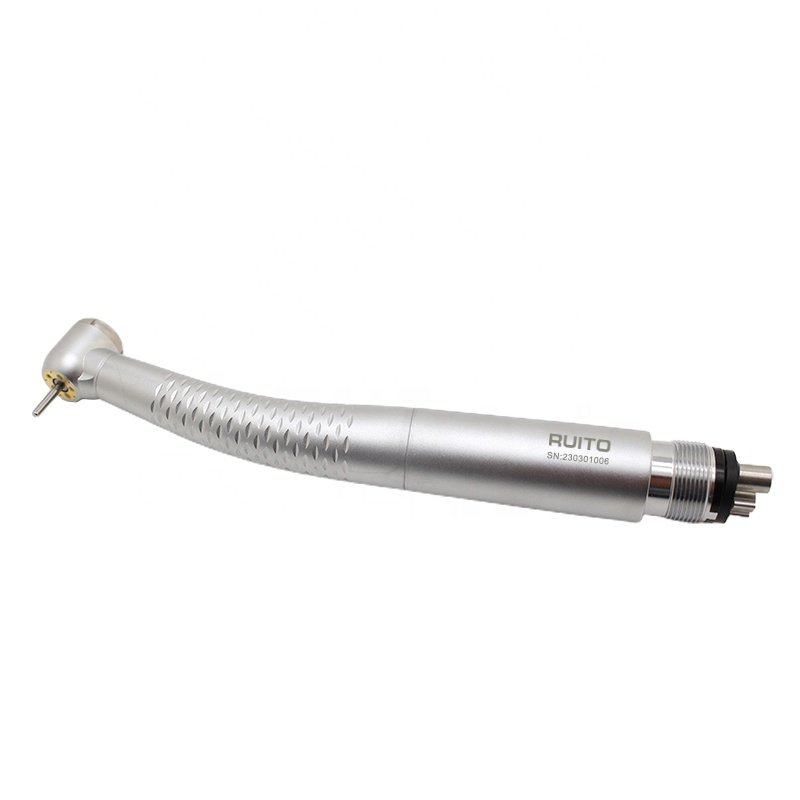 Silent LED Turbine Air Rotor 2.78 Ceramic Bearing 5 Water Spray 5 LED High Speed Dental Handpiece