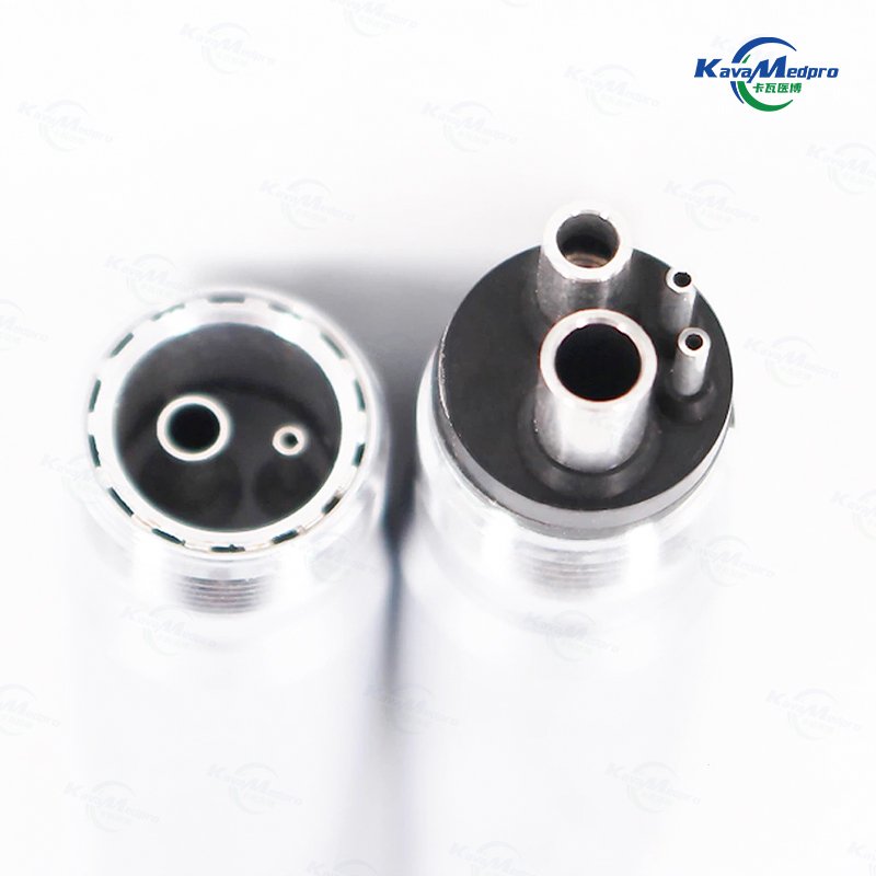 Dental Products LED Handpiece Toruqe Single Way Spray Push Button Ceramic Turbine High Speed E-generator Dentisty Drills