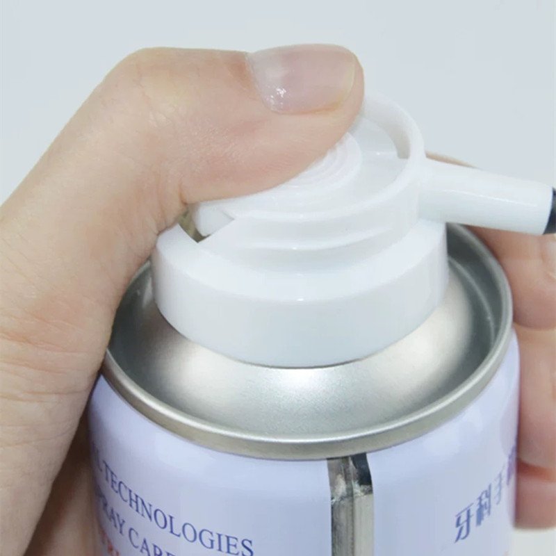 MSDS Certificate Universal Handpiece Spray Dental Handpiece Maintenance Oil Spray 300ml/550ml Lubricating Oil