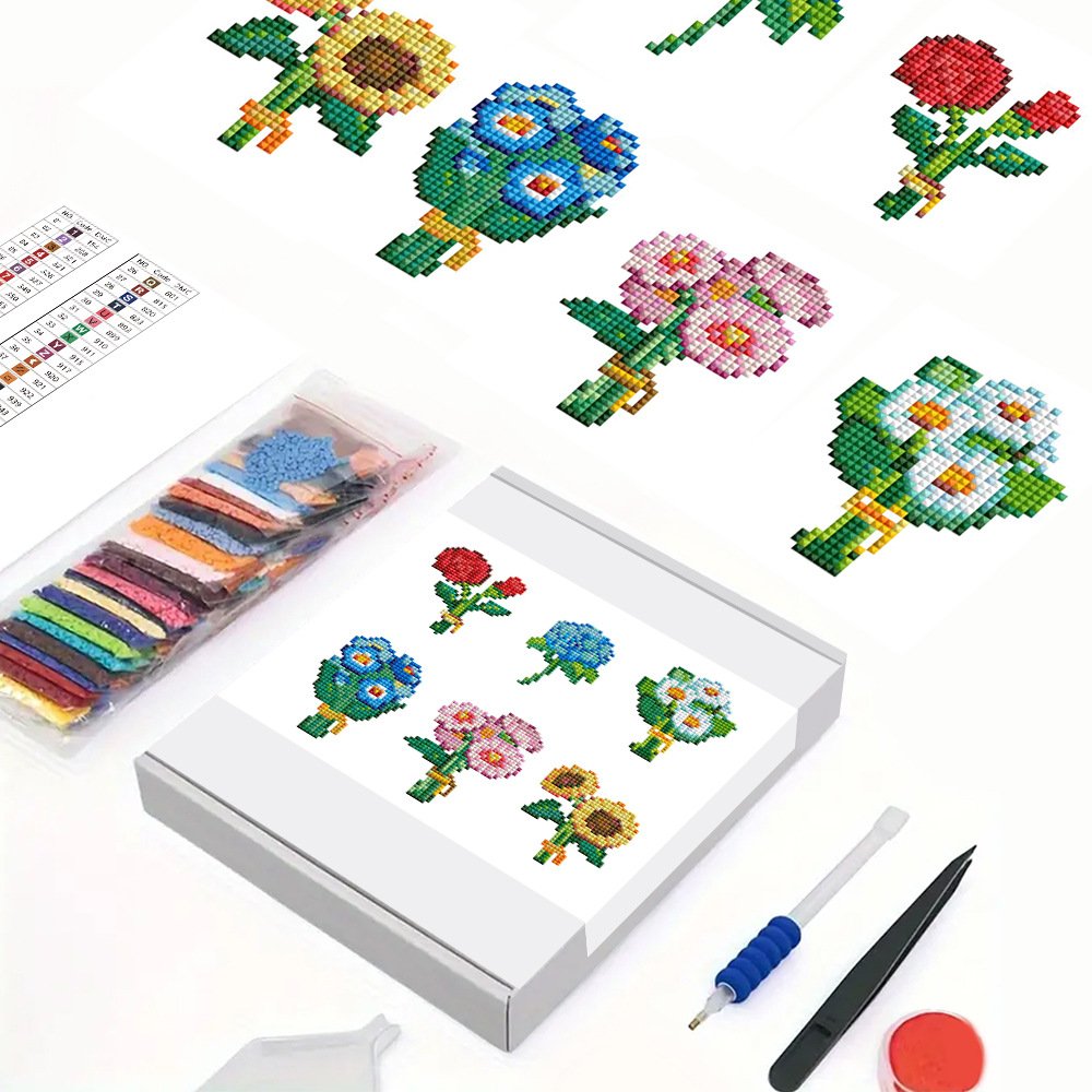 Hot Mini Diamond Painting Set Starter Home Decoration DIY Diamond Craft