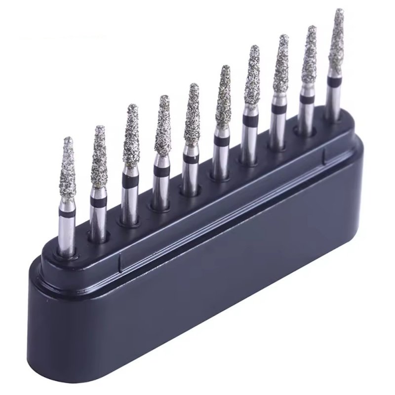 Dental supplier dental lab diamond burs surgical dental round bur cutting and polishing veterinary dental bur