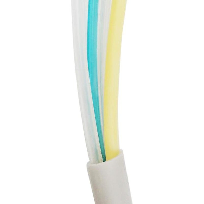 4 Hole Handpiece Tube Dental Silicone Hose Tubing for High Speed Handpiece (With Connector) 3 Dental Handpiece Tubing