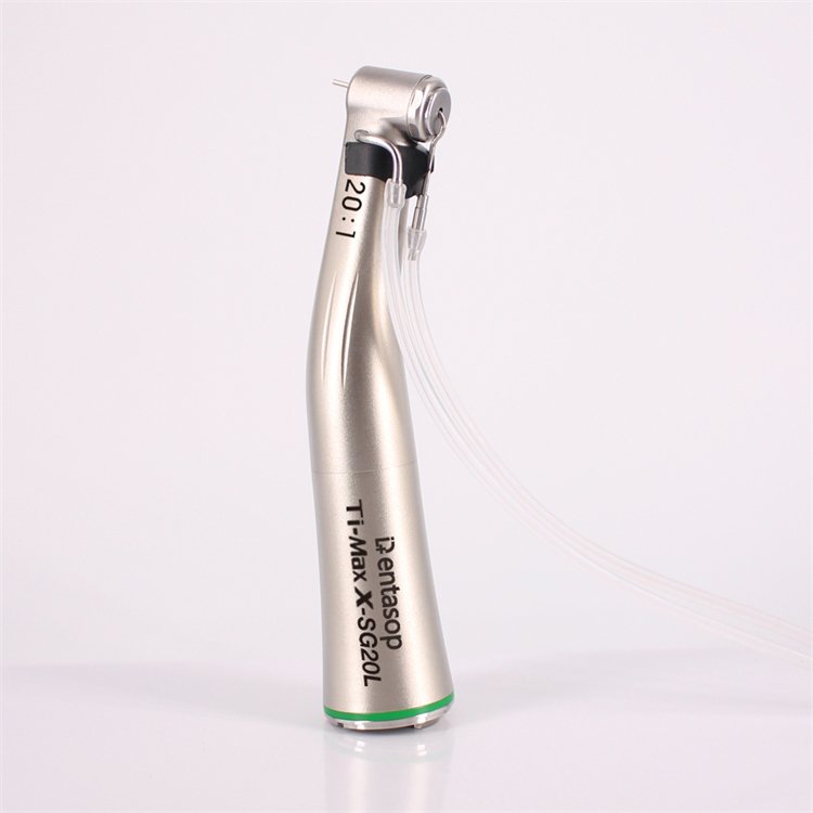 Top Selling Surgical Led Dental Electric Slow Speed Handpiece Implant Reduction Speed Contra Angle 20:1 With LED Fiber Optic
