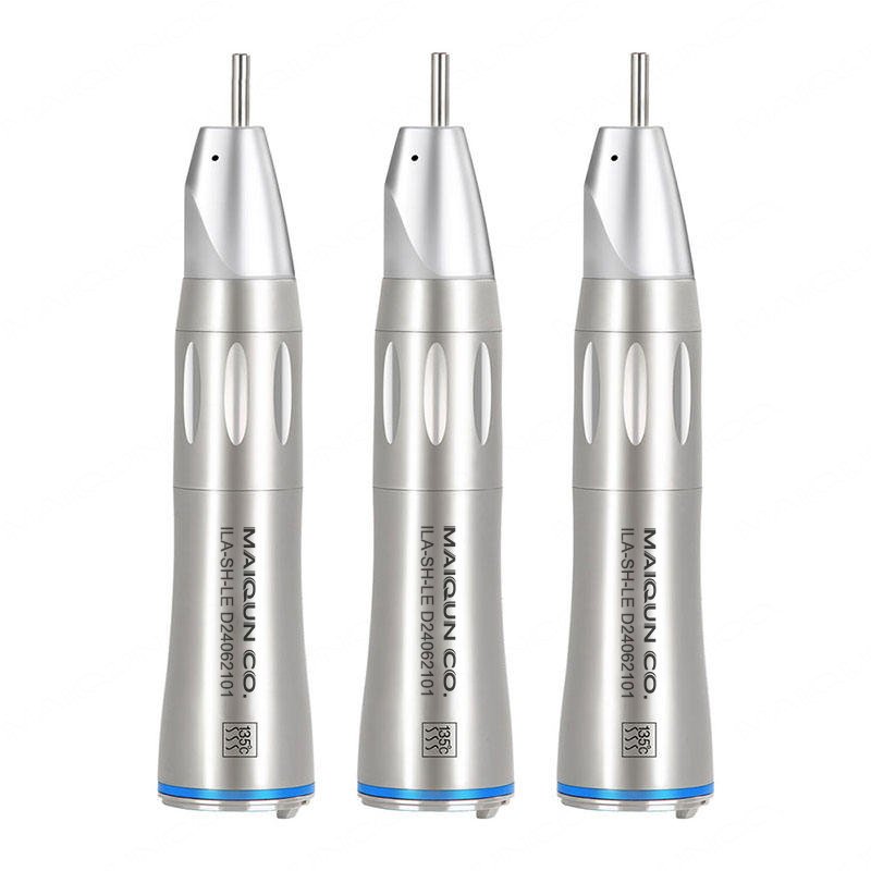 Factory Price Inner Water Spray Electric Micromotor Internal Optic Fiber Surgical Dental Low Speed Nose Cone Straight Handpiece