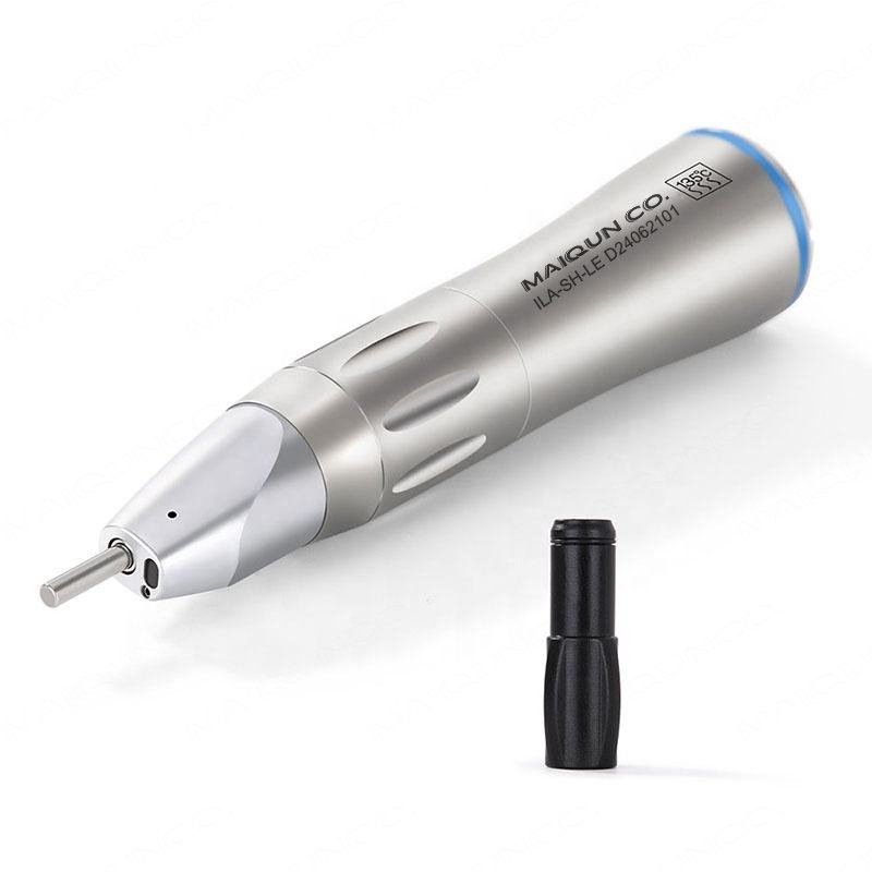 Factory Price Inner Water Spray Electric Micromotor Internal Optic Fiber Surgical Dental Low Speed Nose Cone Straight Handpiece