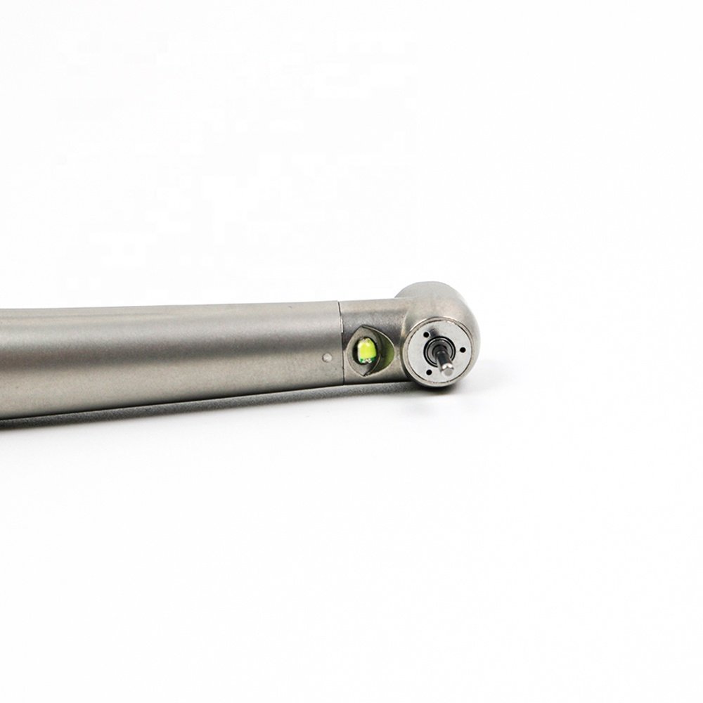 Dental LED High Speed Handpiece 2/4 Hole Standard Head Air Turbine E-Generator Triple Water Spray Dentist Equipment