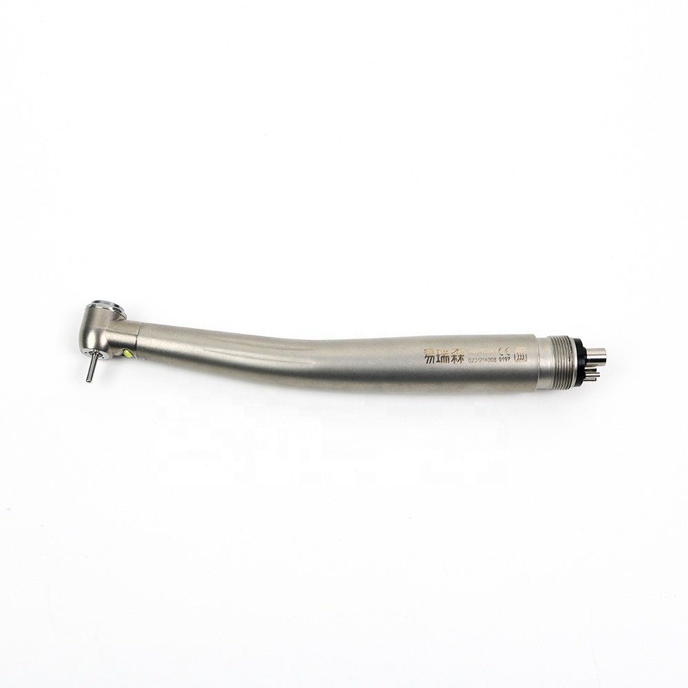 Dental LED High Speed Handpiece 2/4 Hole Standard Head Air Turbine E-Generator Triple Water Spray Dentist Equipment