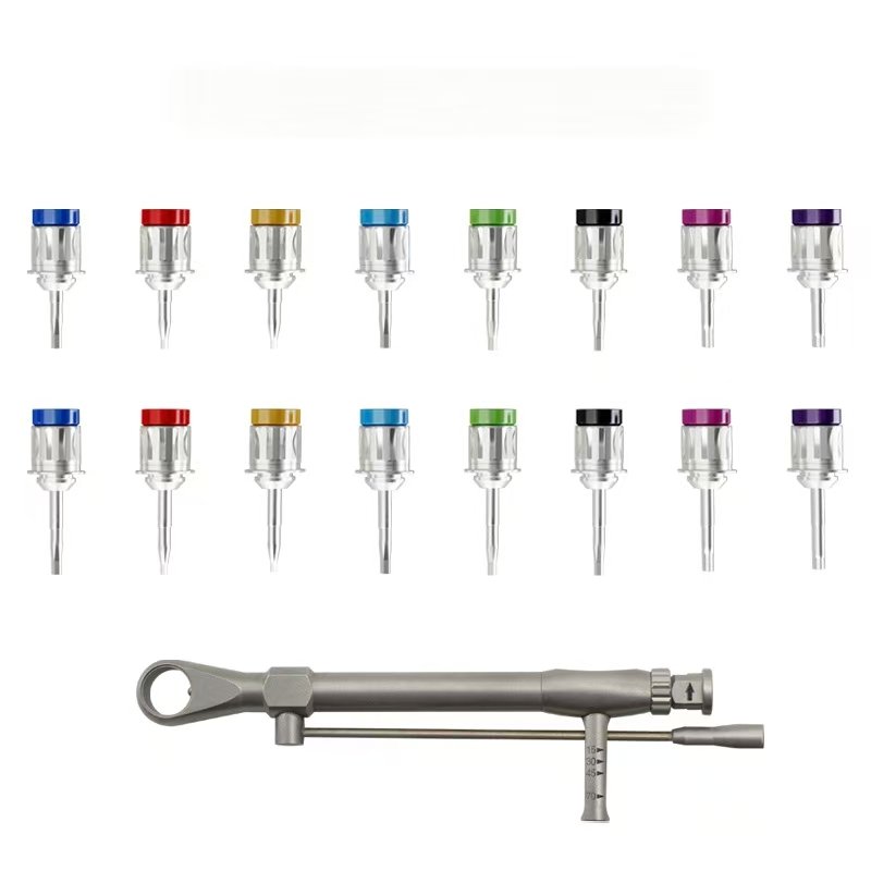 Dental Implant Torque Wrench Screwdrivers For Dentistry Universal Implantology Odontologia Restoration Tools Kit