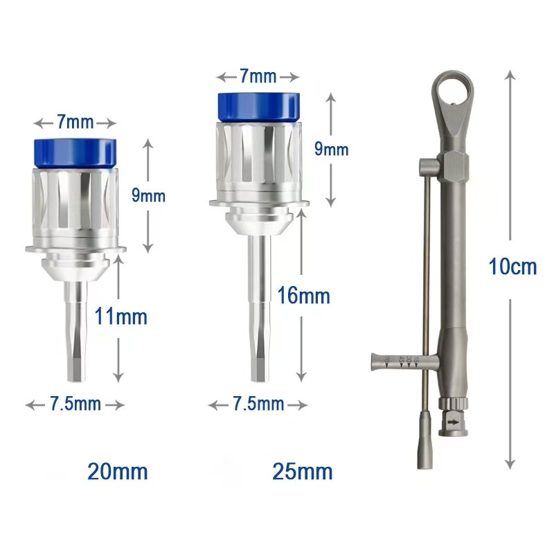 Dental Implant Torque Wrench Screwdrivers For Dentistry Universal Implantology Odontologia Restoration Tools Kit