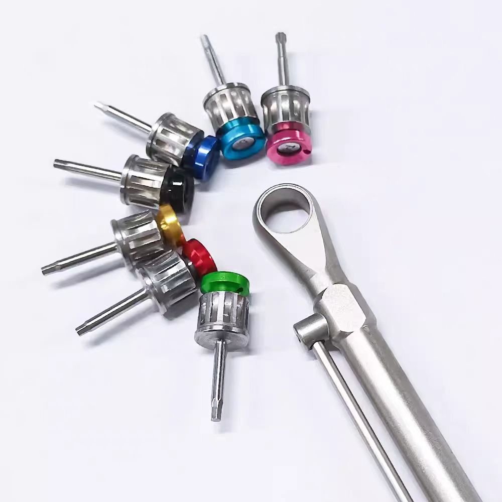Dental Implant Torque Wrench Screwdrivers For Dentistry Universal Implantology Odontologia Restoration Tools Kit
