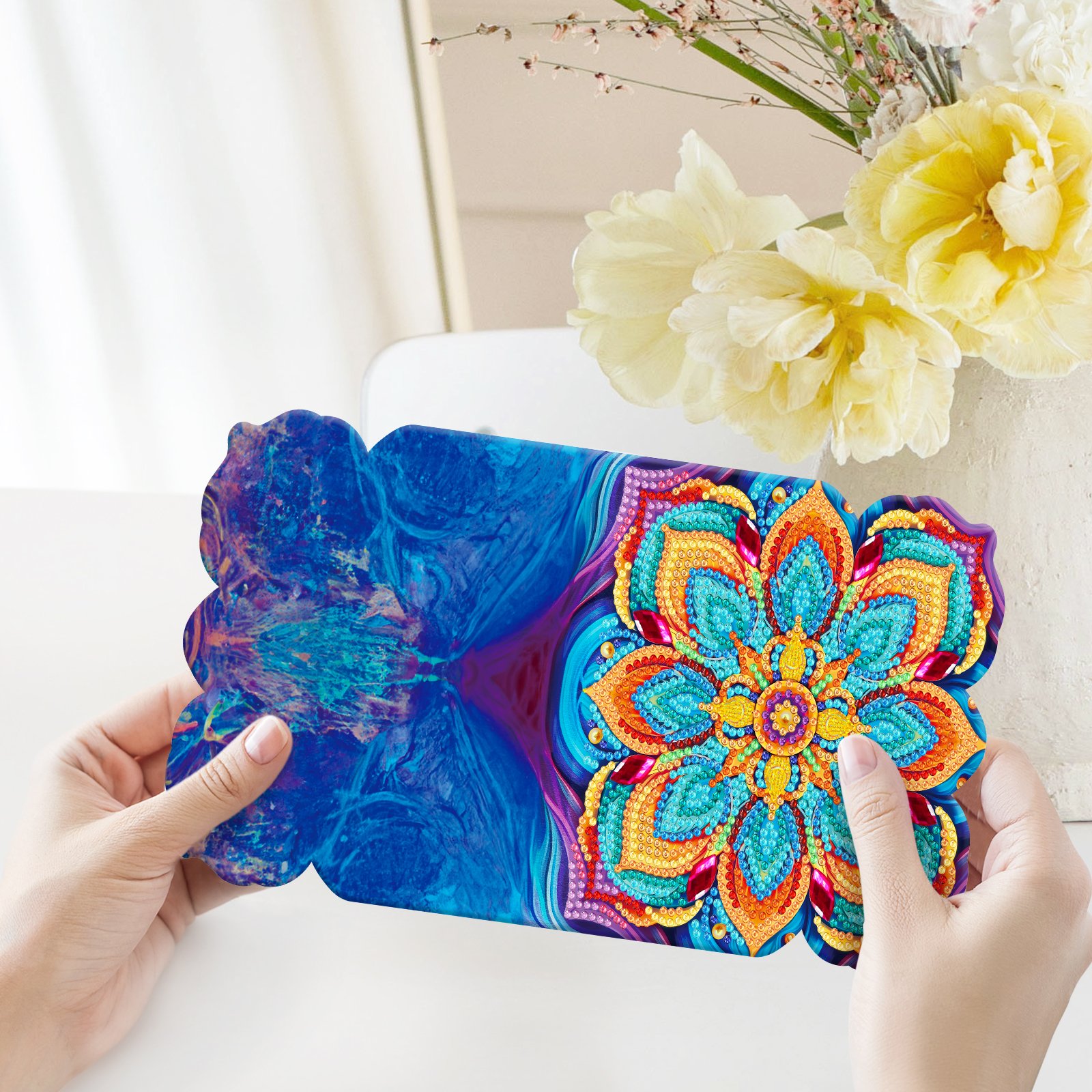 Wholesale Diamond Painting Greeting Card Kits Special Shaped Diamond Painting Greeting Card Handmade Greeting Card Gifts For Kid
