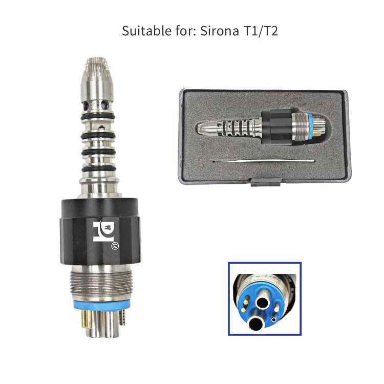 Dental quick coupling with generator