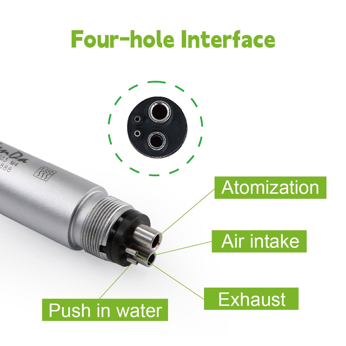 High Speed Hand Piece For Best Plus Stylus Lab Panamax Carbide Ceramic Bearing High Speed Dental HandPiece