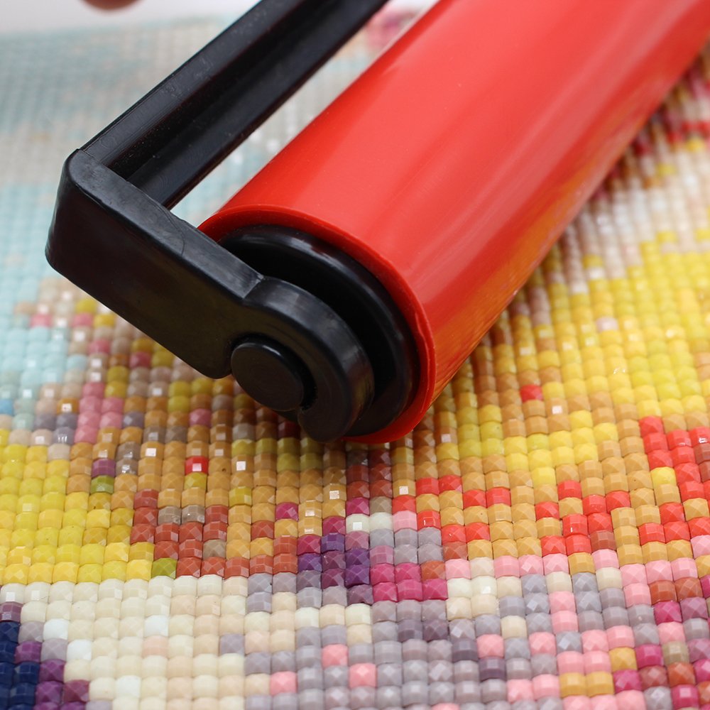 New Listing Red Roller For Pressing Diamond Painting Tools Diy Crystal Drill Diamond Embroidery Accessories Rubber Roller