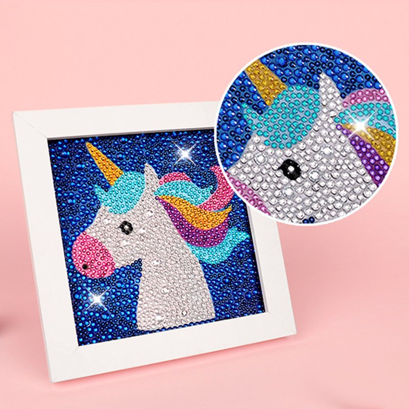 DIY 3D Diamond Painting Kits For Kids Anime Diamond Painting Diy Kits For Children Painting Frame Home Decor