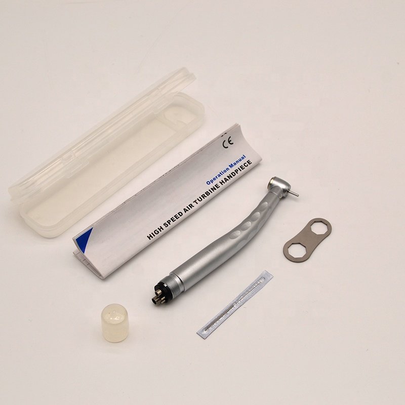 HL2 2 or 4 holes Ceramic Bearing Torque Head Self LED Light Triple Spray Dental Air Turbine High Speed Handpiece Price
