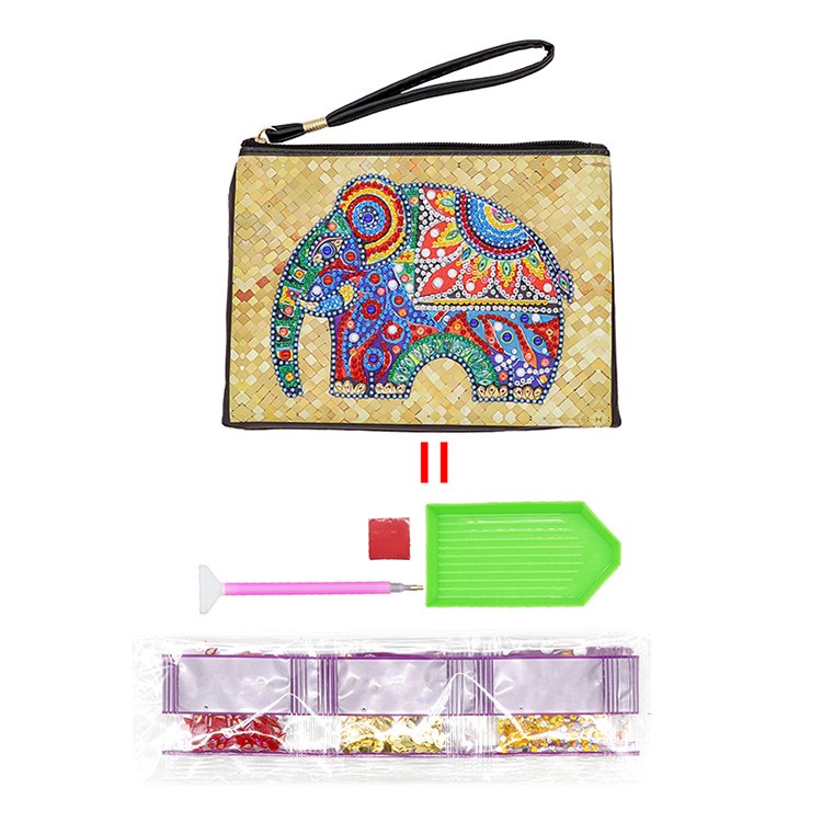 Hot Sales Custom Design DIY Diamond Painting Wallet Diamond Chain Bag