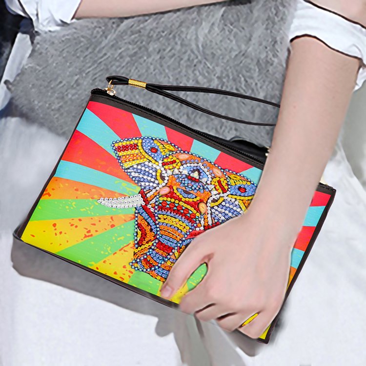 Hot Sales Custom Design DIY Diamond Painting Wallet Diamond Chain Bag