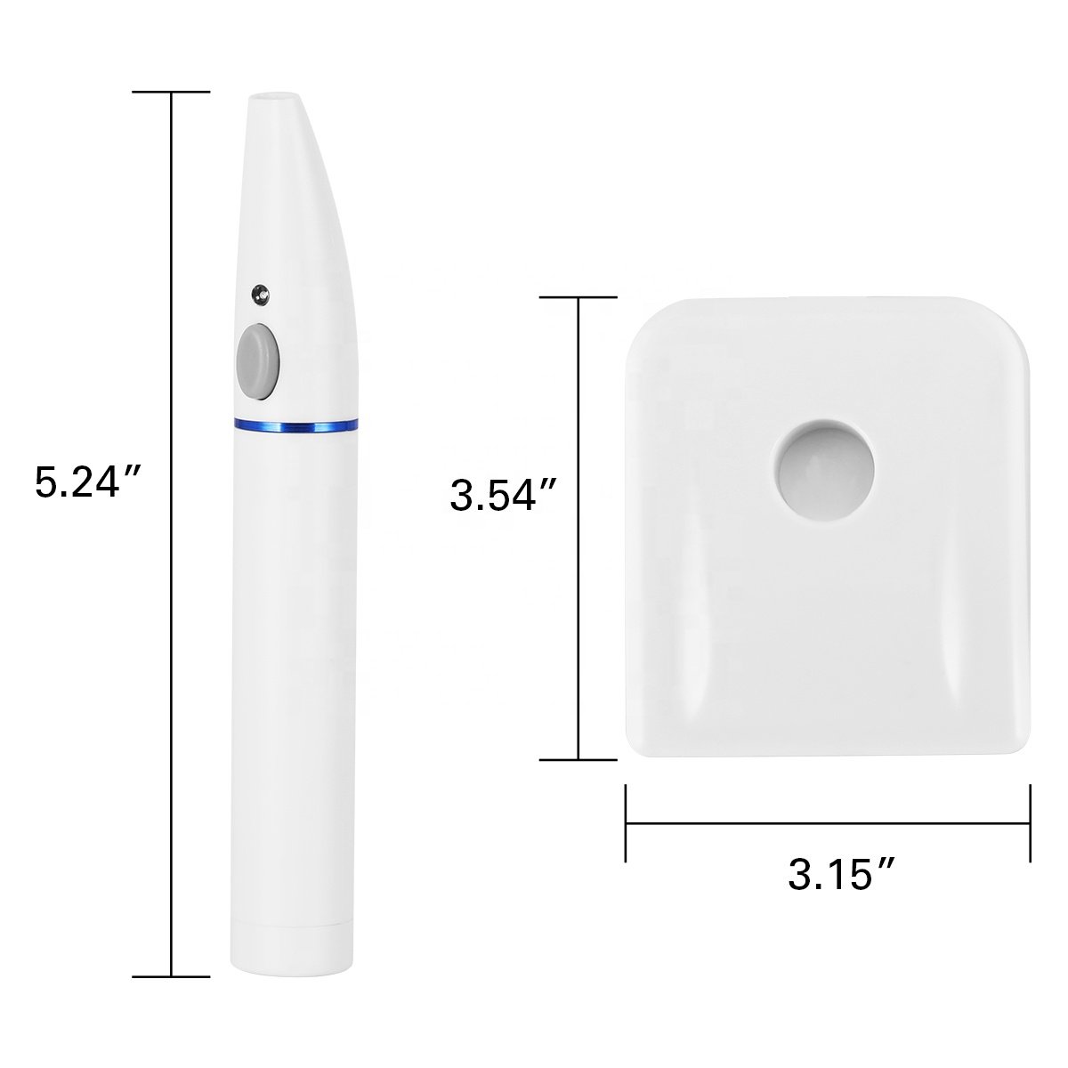 JOSOI Dental Endo Gutta Teeth Whitening Oral Hygiene Dental Equipment Tooth Gum Cutter Dental Cutta Percha with 4 Tips