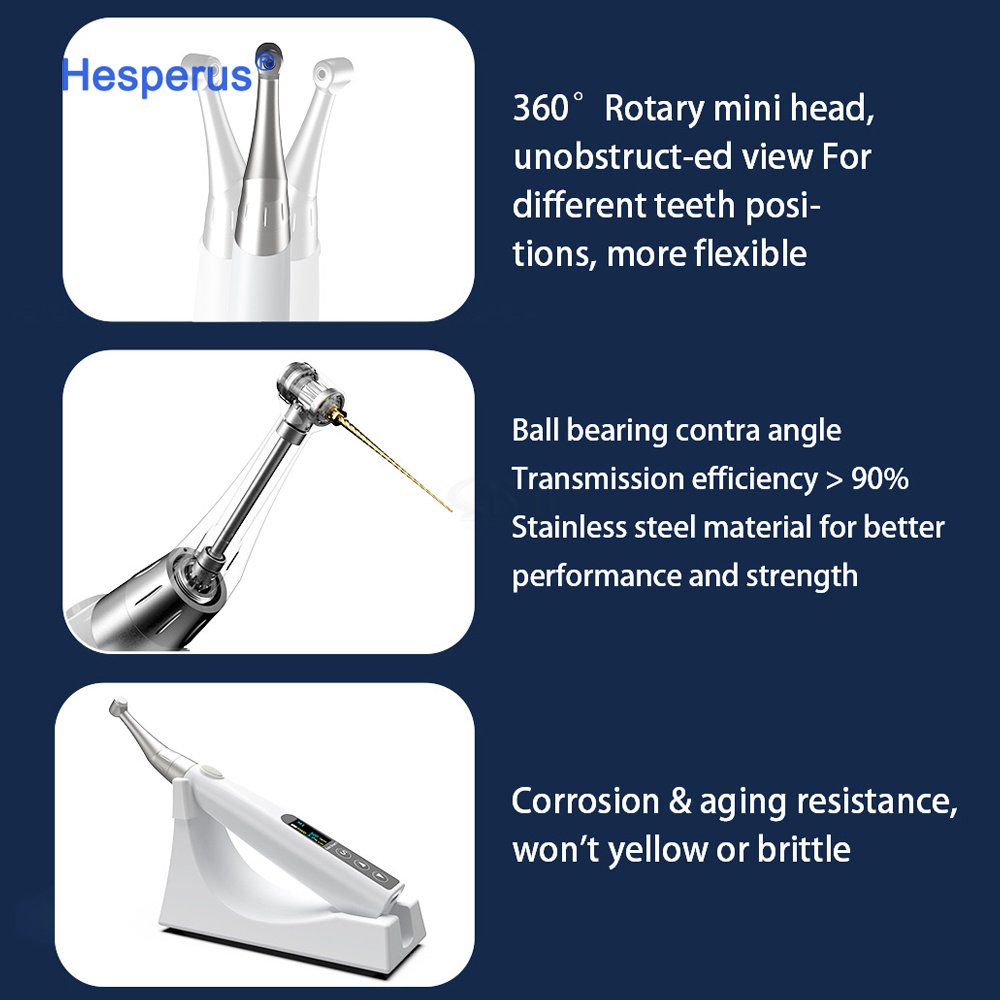Dental Medicine 1:1 Endo Motor Endodontic handpiece Can Connect To Apex Locator Dental Equipments