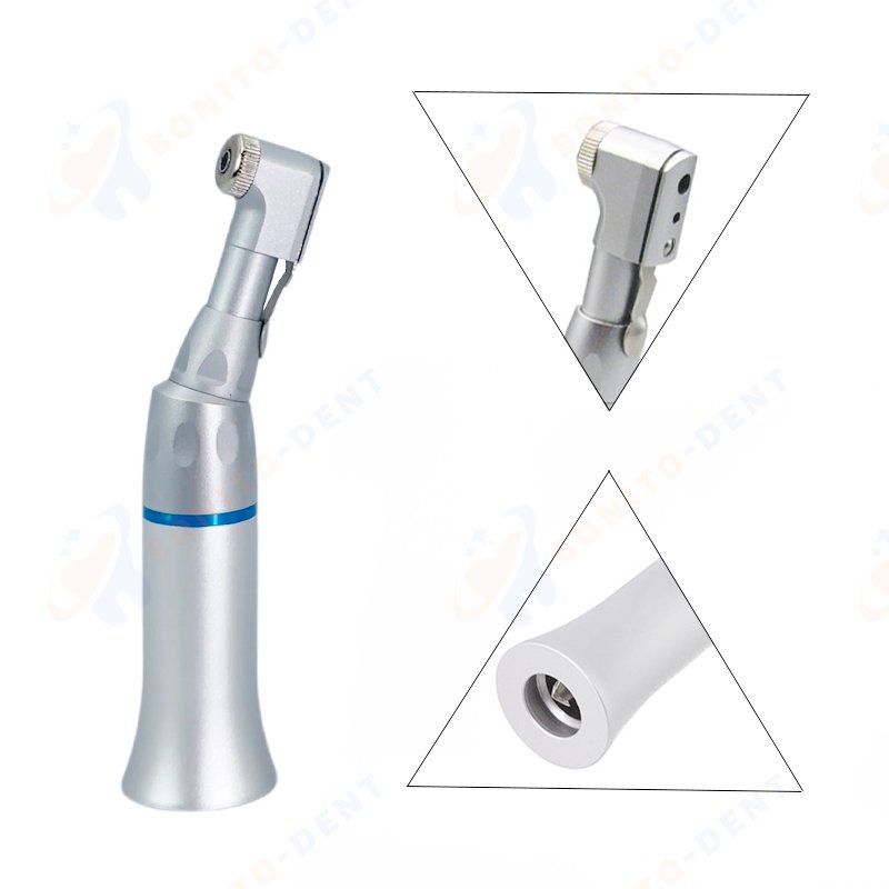 High Quality Dental Handpiece Set Air Motor Straight And Contra Angle Wrench Type External Water Spray Low Speed Handpiece Kit
