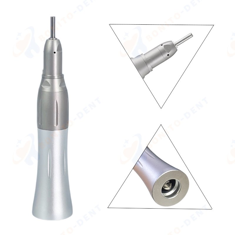 High Quality Dental Handpiece Set Air Motor Straight And Contra Angle Wrench Type External Water Spray Low Speed Handpiece Kit