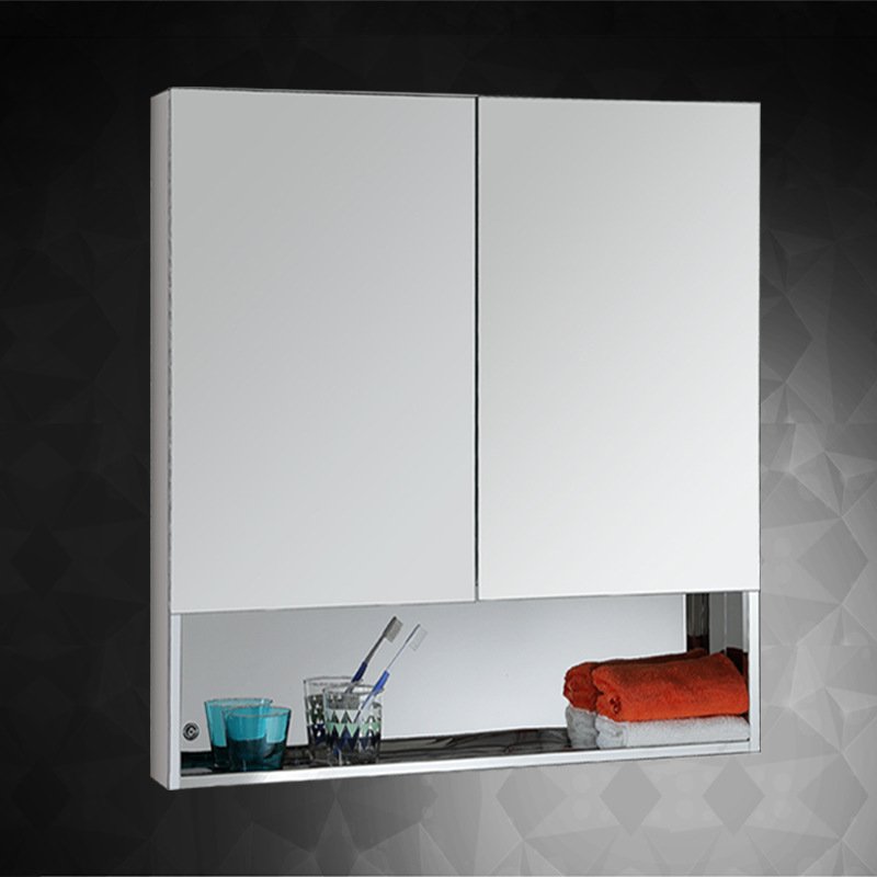 New Design stainless steel Wall Mounted Bathroom Mirror Cabinet