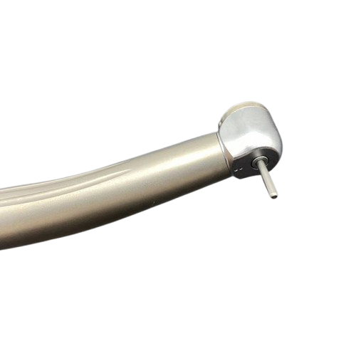High quality Dental 45 Degree high speed Handpiece LED Rear Exhaust Push Button Dentisty Drills Equipment with 2/4 holes