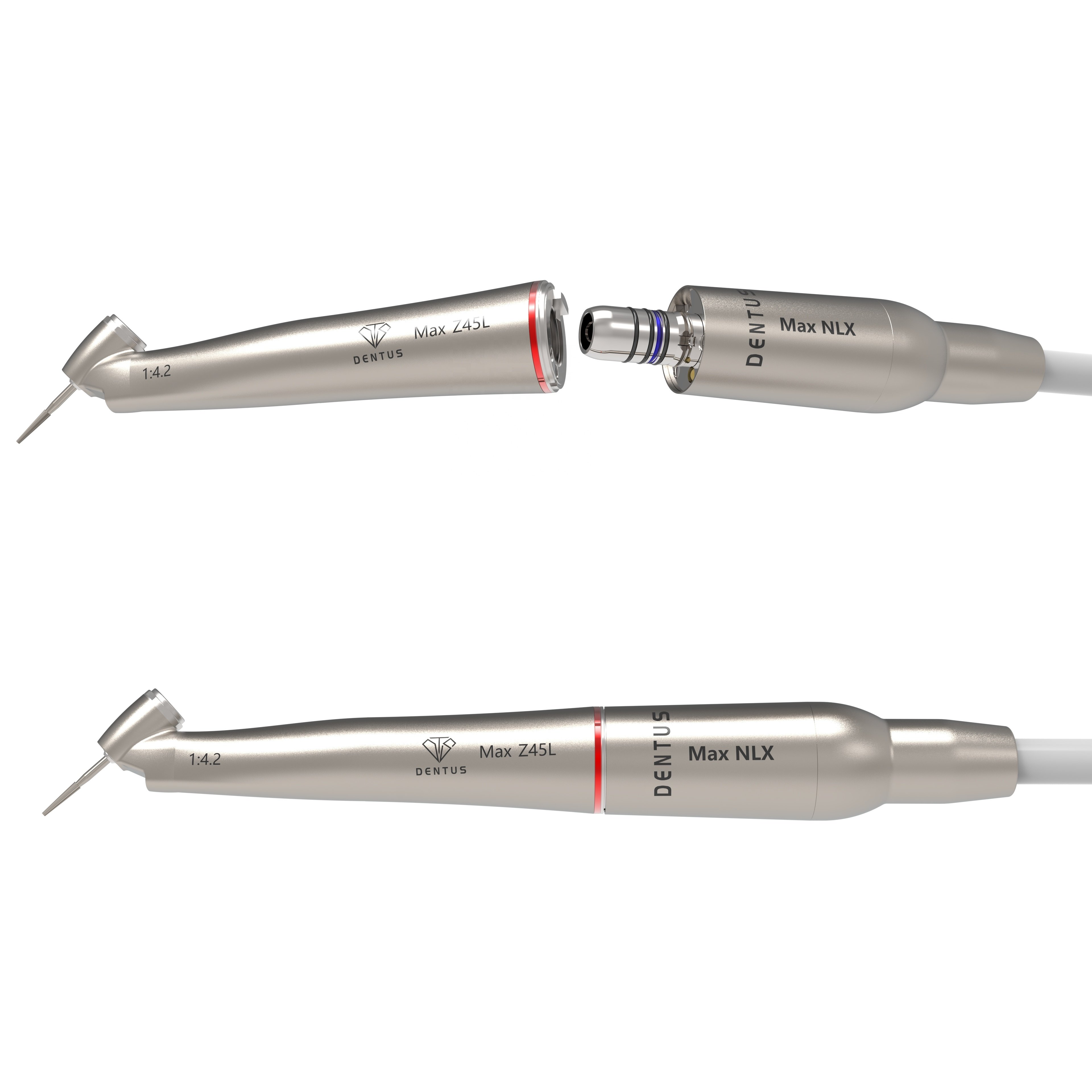 International Standard Customized Wholesale High Speed Dental Handpiece Z45L Stainless Steel 45 Degree Dental Handpiece