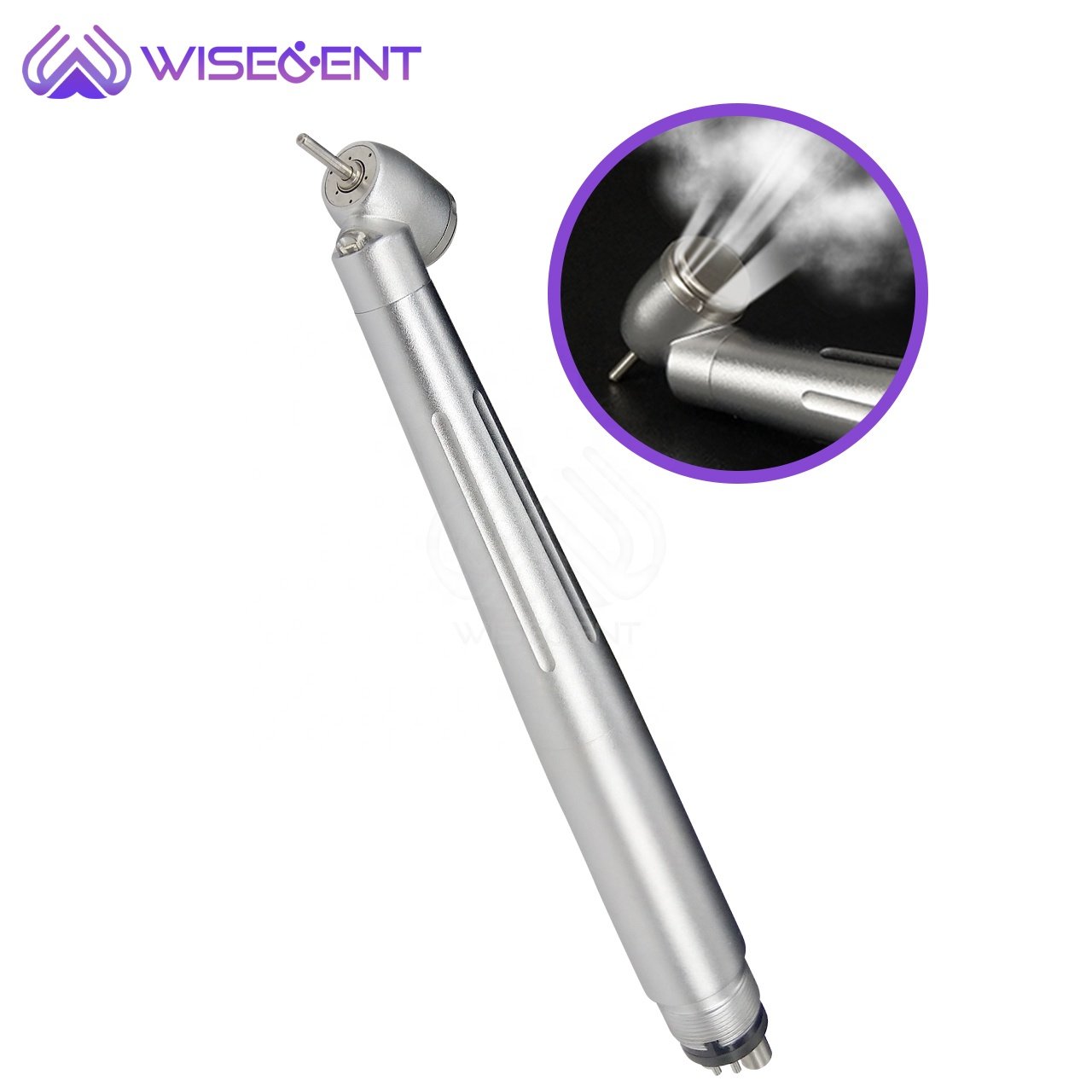 Wisedent Professional Medical Devices Dental Micro Surgical Motor Handpiece High Speed 45 Degree