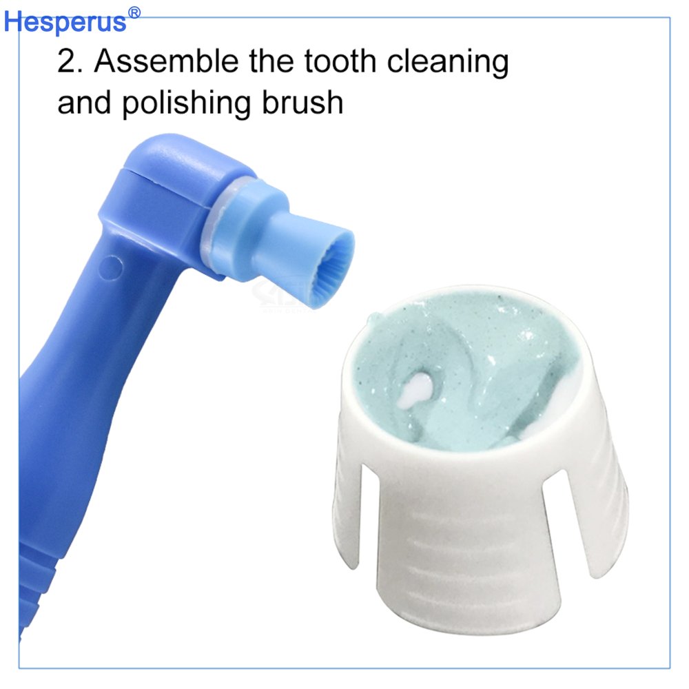 Soft/Hard Dental Disposable Prophy Angles Teeth Polishing Cup for Universal/ Straight Low Speed Handpieces Dentistry Tools