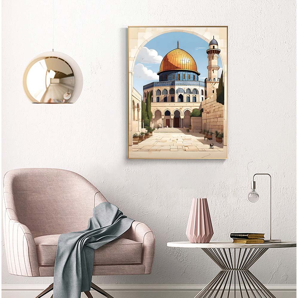 DIY Custom 30*40 5D Diamond Painting Kits Mosaic Art wonderful house Decorative Europeanizing architecture Painting Printed
