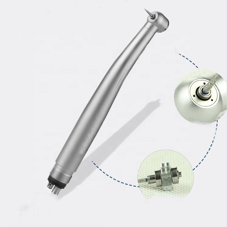Push Button Air Turbine Dental Handpiece with Ceramic Bearing