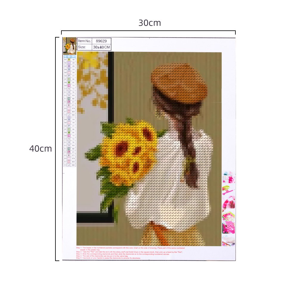 30CM*40CM 5D, DIY Diamond Paintings , Fairy Tale Princess Diamond Inlay Painting,home Decoration Gifts Canvas Portrait People