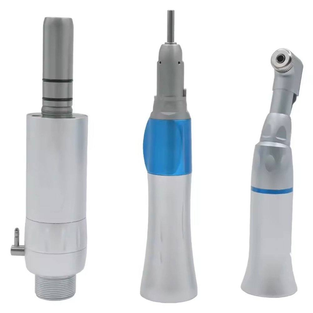 Factory Price Dental Handpiece Kit External Water Spray Air Motor/Key Contra Angle/Straight Dental Handpiece Set