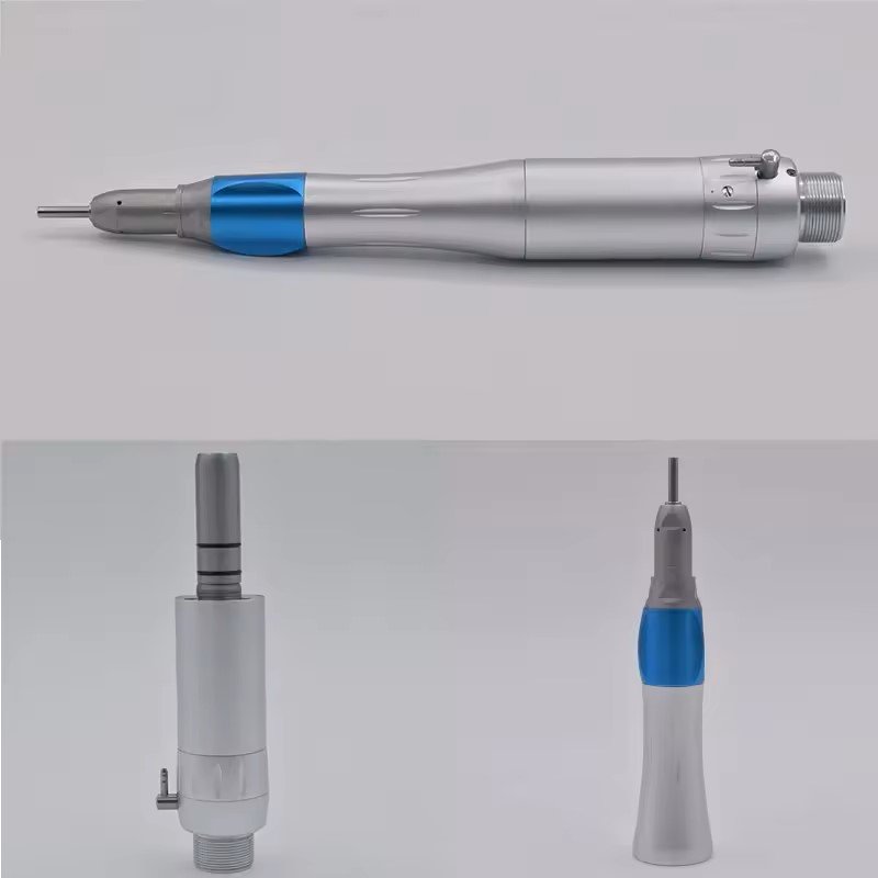 Factory Price Dental Handpiece Kit External Water Spray Air Motor/Key Contra Angle/Straight Dental Handpiece Set