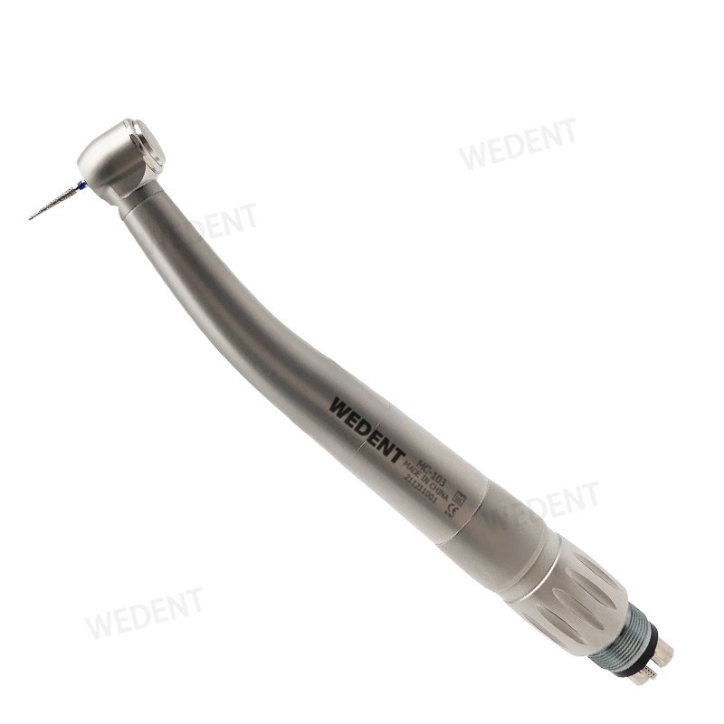 N-Quick Coupling WEDENT Dental Turbine 4 Spray Water High Speed Dental Handpiece with Optic Fiber