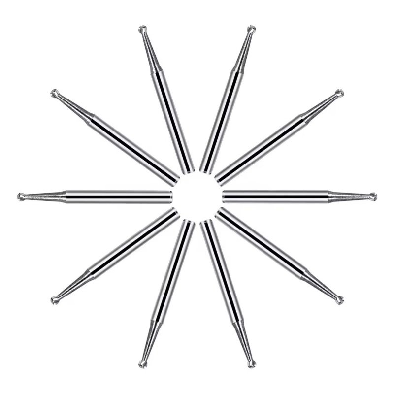 Dental supplier carbide bur 3mm high quality carving drilling bur multi size to choose dental tungsten carbide bur