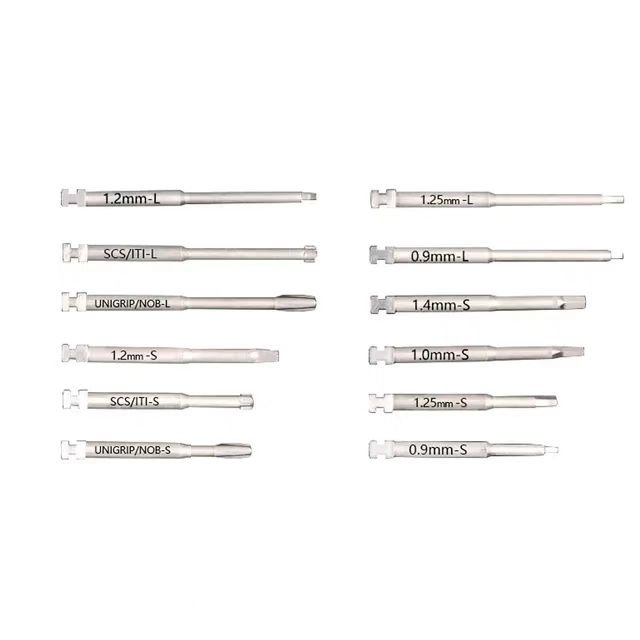 Dental implant torque wrench hand driver screw handpiece