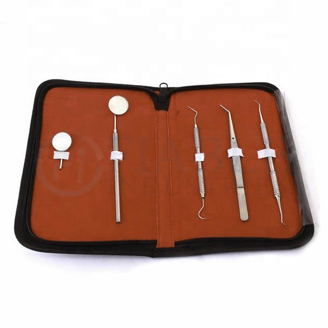 Dental Instruments Medical Equipment Kit Steel Dental Handpiece Manual Power Source for Home Use