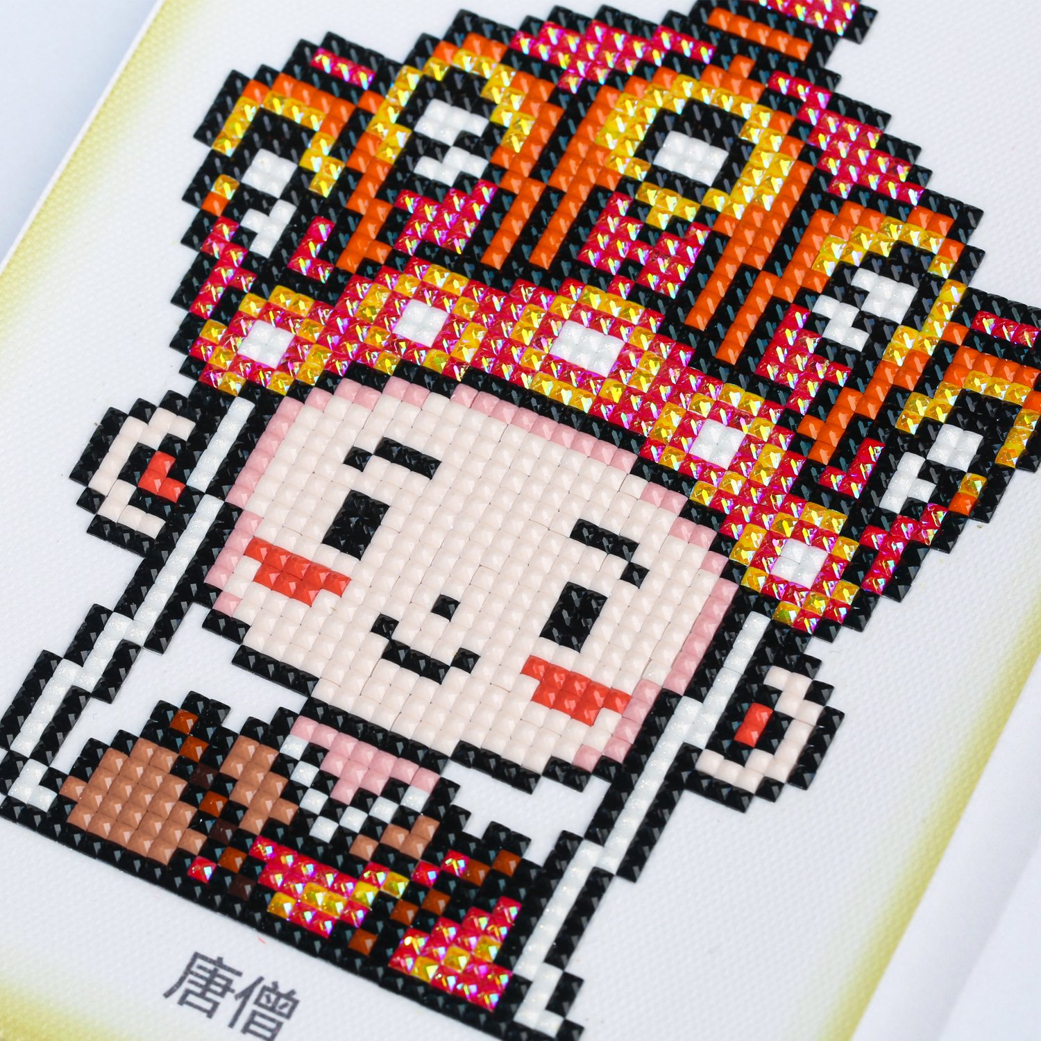 R-Mini04 Cute Journey to the West Wukong Picture Canvas Art Paintings Custom Mini Diamond Painting Kit For Kids