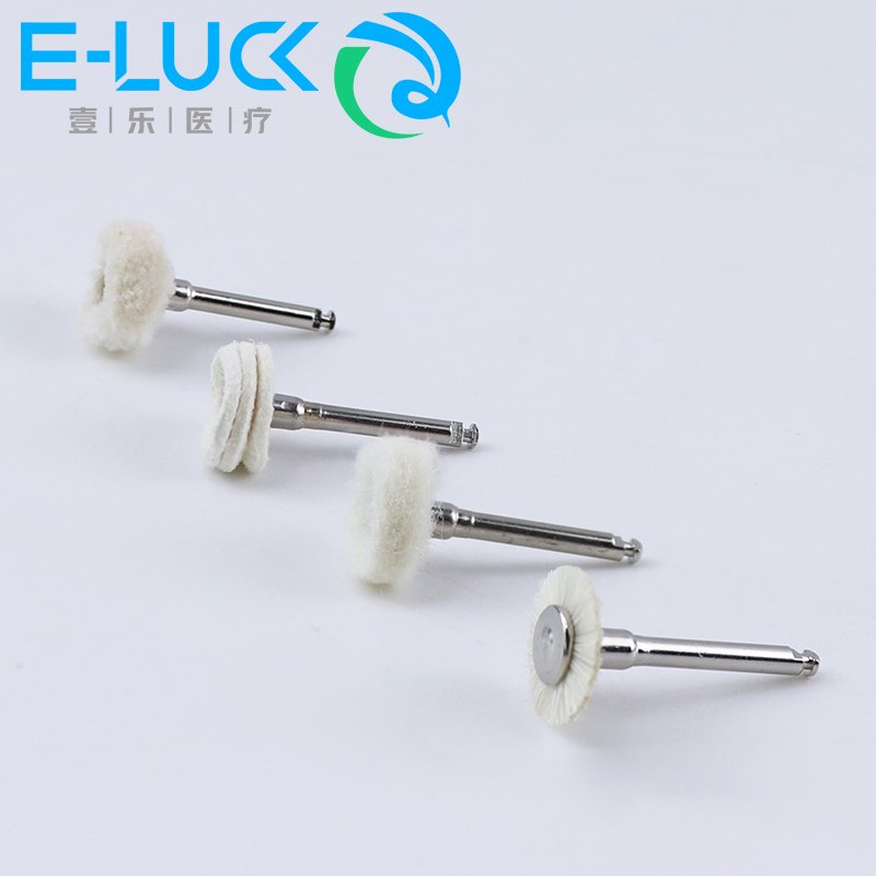 Dental Material RA Wool Polishing Wheel for Low Speed Handpiece Buffing Pad Brushes Polishing Tools
