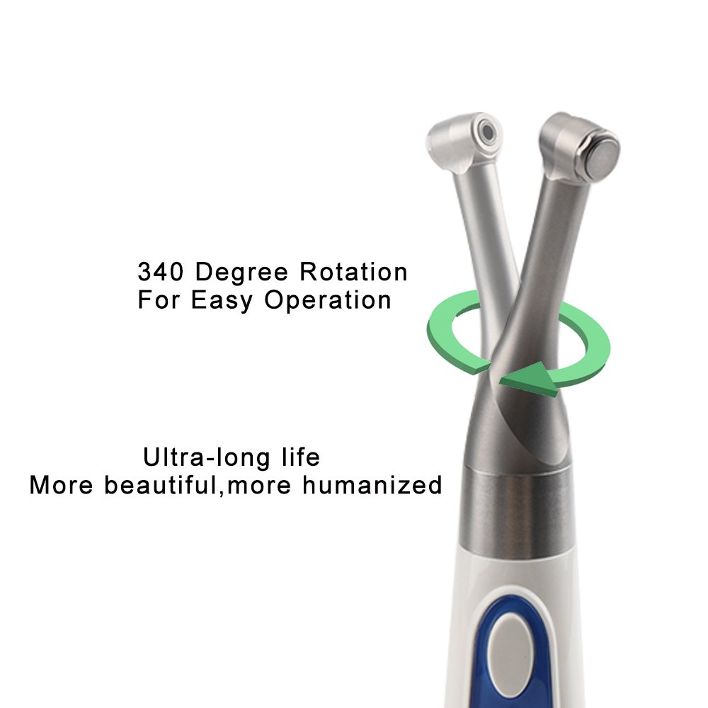 Dental Wireless Endomotor with Apex Locator 1:1 Root Canal Endodontic Treatment Handpiece