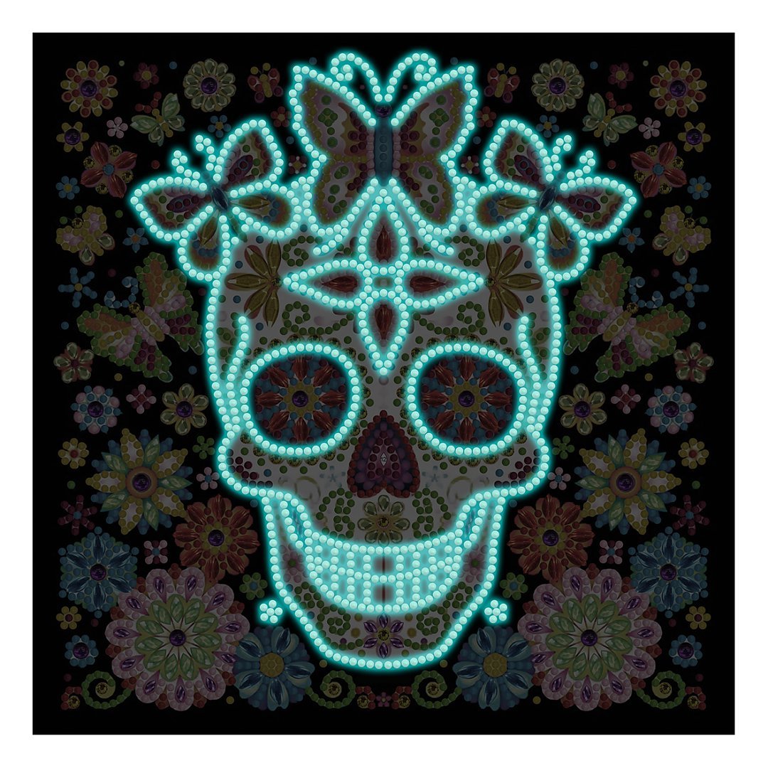 Wholesale Luminous Diamond Painting Special Shape Partial Drill Fluorescent Diamond Painting For Wall Home Decor