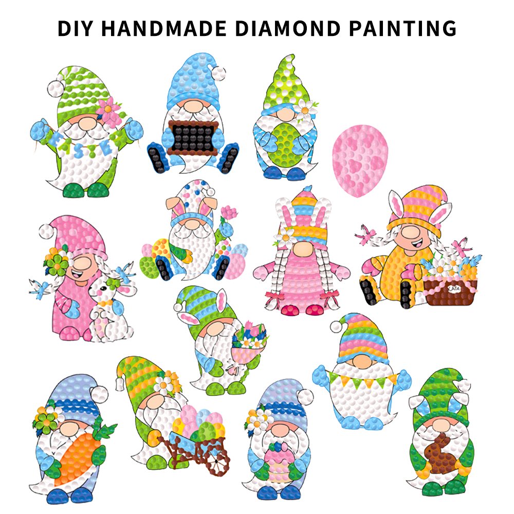 DIY Gem Art Children's Diamond Painting Kit Big 5D Gem DIY Children's Art and Crafts