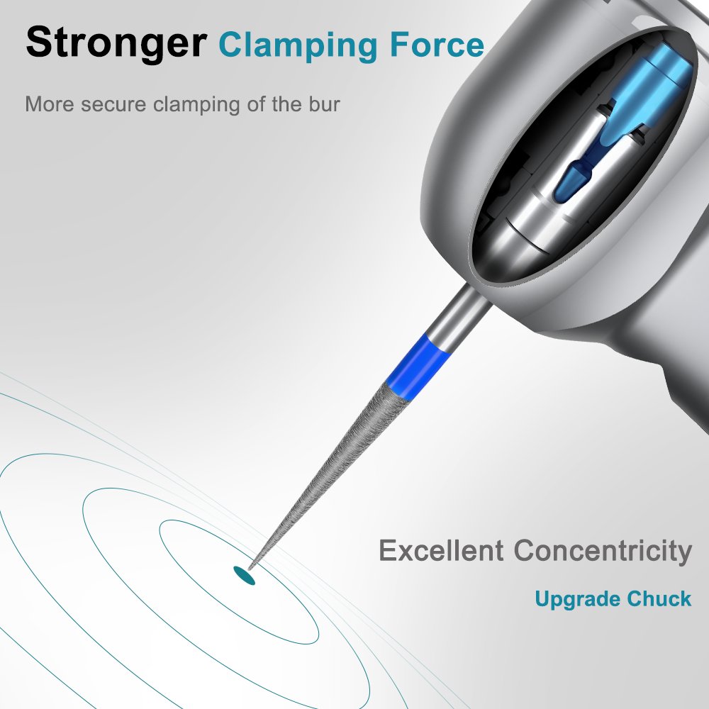 AI DENTAL AiKO Series A9-NL Optic N-Type Dental Standard Head Air Turbine High Speed Handpiece Ceramic Bearing Inner Water Spray