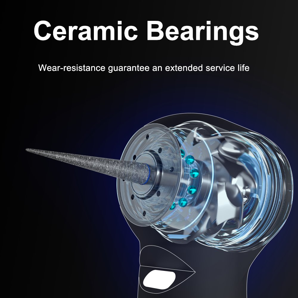 AI DENTAL AiKO Series A9-NL Optic N-Type Dental Standard Head Air Turbine High Speed Handpiece Ceramic Bearing Inner Water Spray