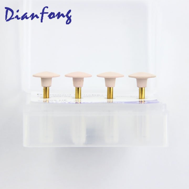 Sr105F RA shank Wheel shape light pink color Utra Fine grit Diamond polishers